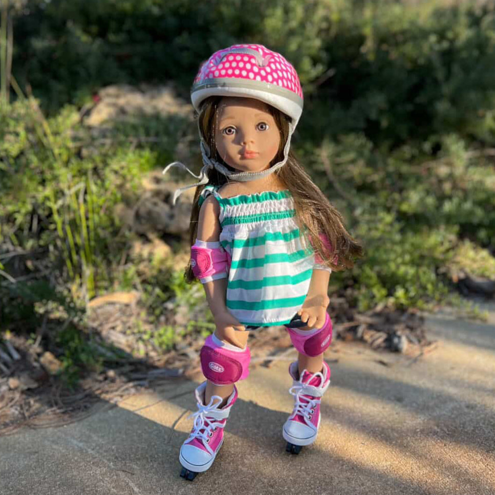 Götz Inline Skates Set size XL for Standing Doll