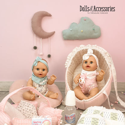 Interactive Baby Doll Susú Pink and White