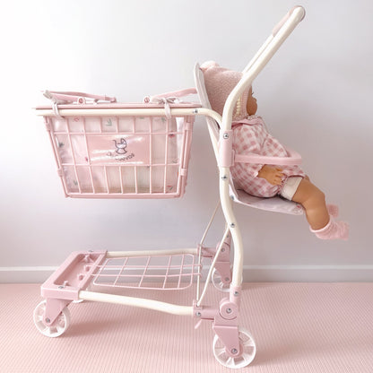 DeCuevas Toys Koala Supermarket Trolley with Accessories and Baby Carrier
