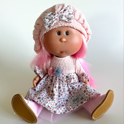 Handcrafted Collectible Little Mia Frenchie Doll by Nines D&