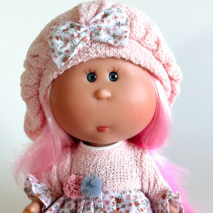 Handcrafted Collectible Little Mia Frenchie Doll by Nines D&