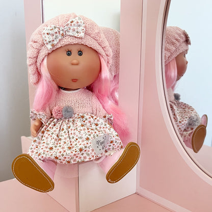 Handcrafted Collectible Little Mia Frenchie Doll by Nines D&