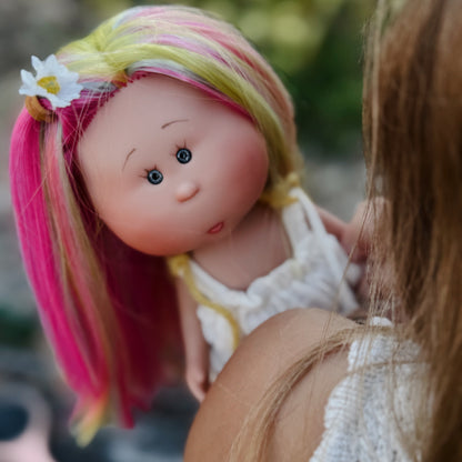 Handcrafted Collectible Mia Miss Mustard Doll by Nines D&