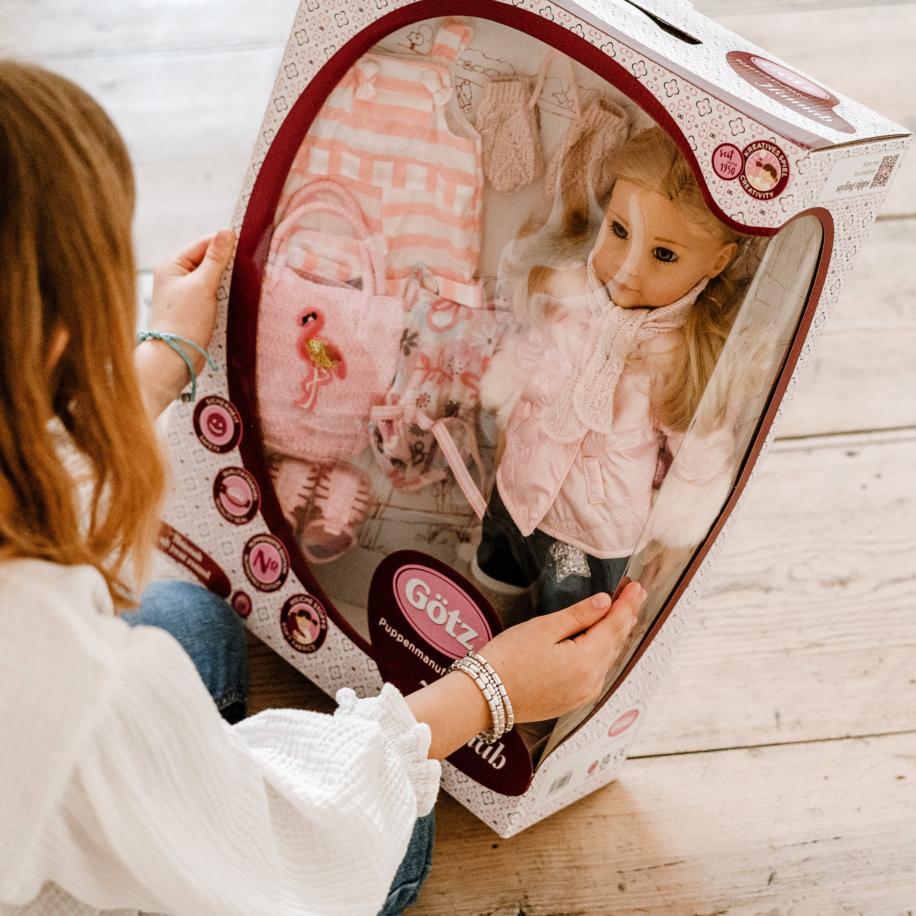 Götz Handcrafted Doll - Girl Hannah - Princess