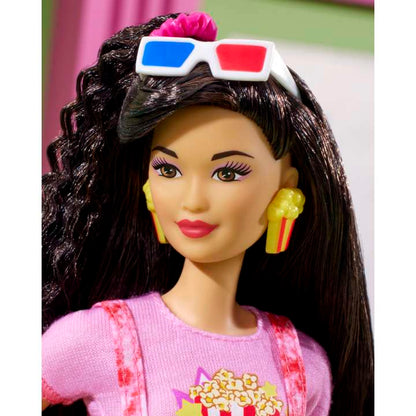Barbie Rewind Doll &amp; Accessories - Movie Night - Dolls and Accessories