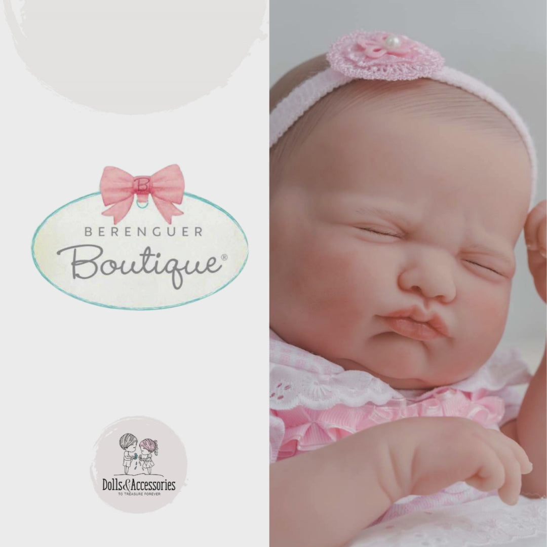 Reborn Doll | Weighted &amp; Hand Painted Soft Vinyl | Limited Edition | Sofia | Pink