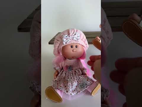 Handcrafted Collectible Little Mia Flower Girl Doll by Nines D&